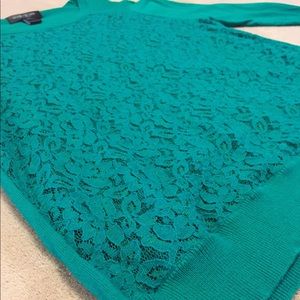 August Silk Lace Sweater